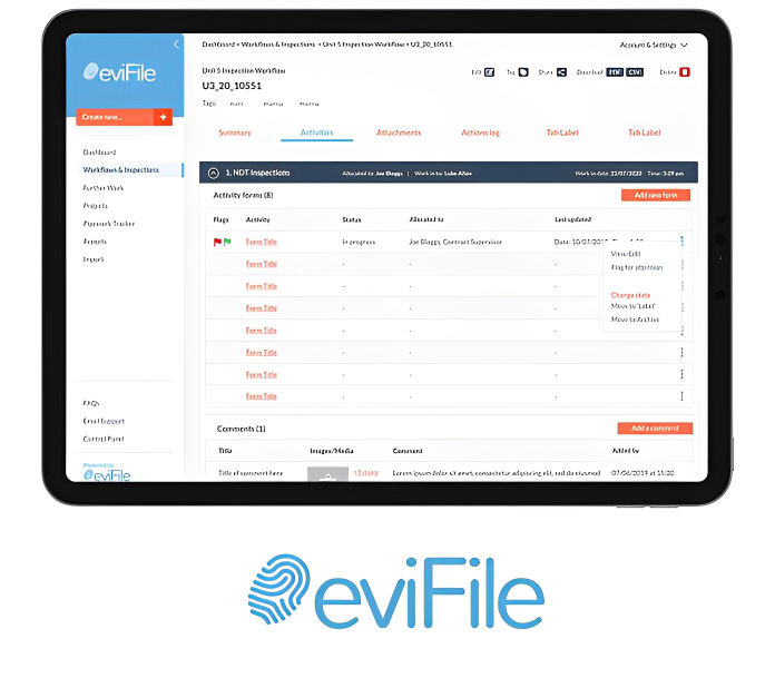 EviFile Integration